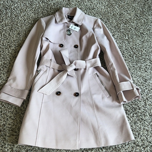 Express Double
Breasted Pink Trench Coat Size M NWT - Picture 2 of 12